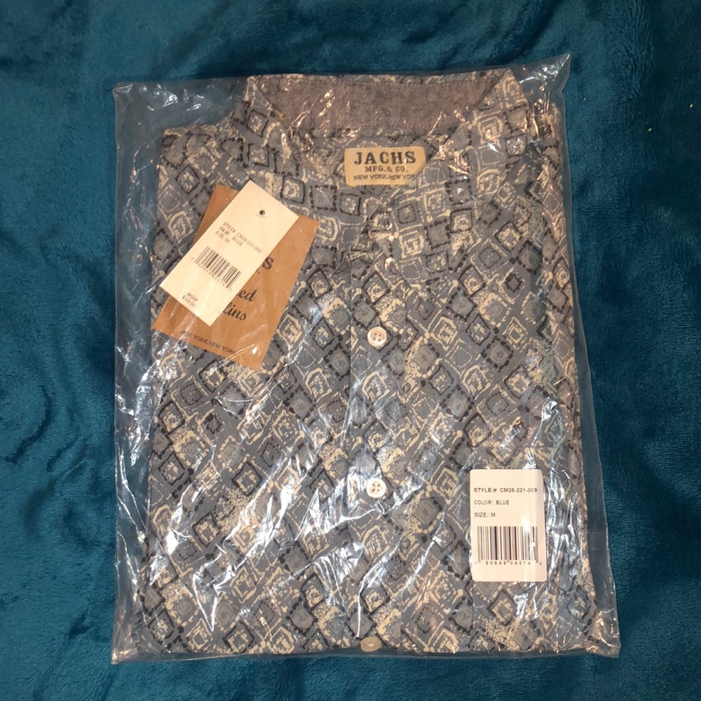 JACHS short slevee button down